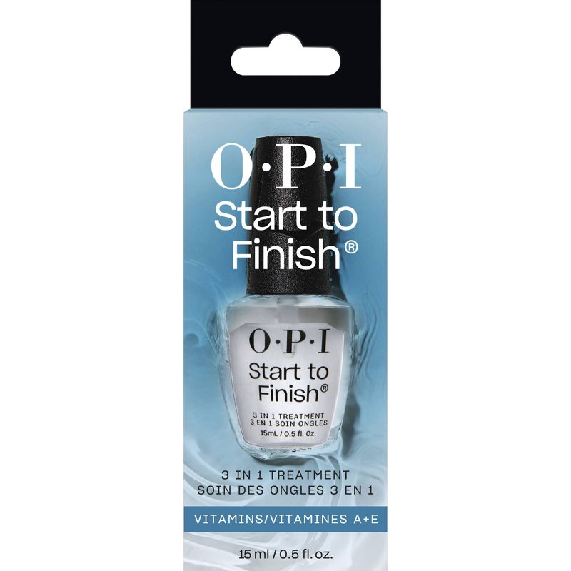 OPI Start to Finish Base Coat Top Coat Nail Strengthener - 0.5 fl oz, 3 of 7