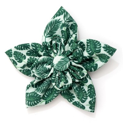 The Worthy Dog Tropical Leaves Flower Accessory