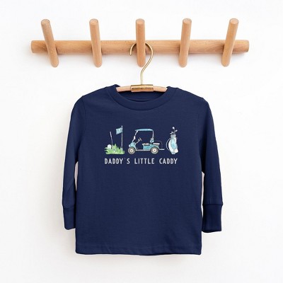 The Juniper Shop Daddy's Little Caddy Toddler Long Sleeve Tee