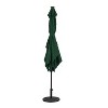 10' x 6.5' Rectangular Nassau Market Patio Umbrella with LED Bulb Lights - Island Umbrella: Solar Powered, Weatherproof - 2 of 4