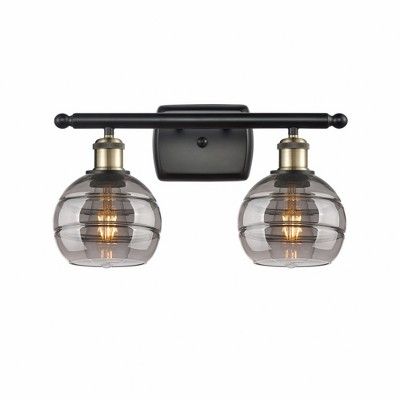Rochester - 2 Light Bath Vanity In Industrial Style-8.88 Inches Tall and 15.88 Inches Wide