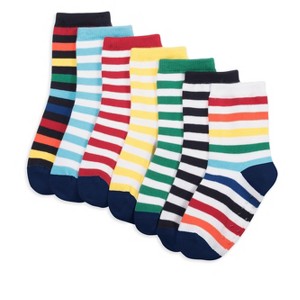 Primary Kids Crew Sock 7-Pack - 1 of 1