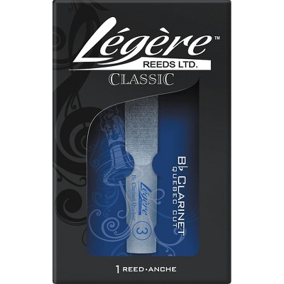 Legere Reeds Quebec Cut Clarinet Reed Strength 3.25