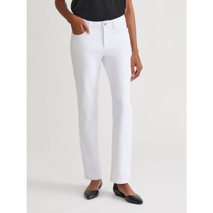 Jones New York Petite Lexington Straight Leg Jeans - 1 of 3