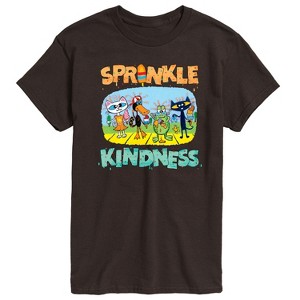 Men's - Pete the Cat - Sprinkle Kindness Short Sleeve Graphic T-Shirt - 1 of 4