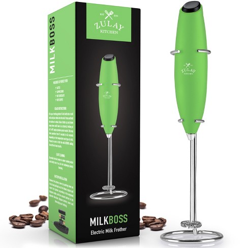 zulay frother matcha frappe cappuccinos lattes