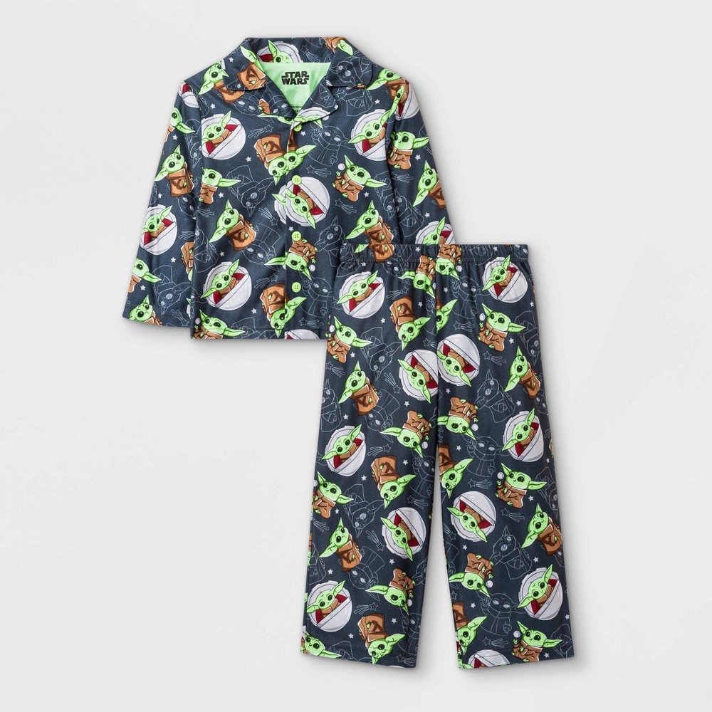 UPC 196027085554 - Toddler Boys' Star Wars Yoda Coat Pajama Set - Green ...