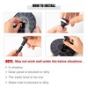 Solar Fountain Pump with 4 Nozzles for Bird Bath, Mini Solar Powered Floating Water Fountain Pump for Fish Tank Garden Pool Pond Aquarium and Outdoor - 3 of 4