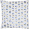 HomeRoots Blue And Taupe Geo Lines Throw Pillow - 4 of 4