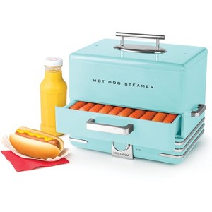 Nostalgia NHDS206AQ Hot Dog Steamer - 1 of 4