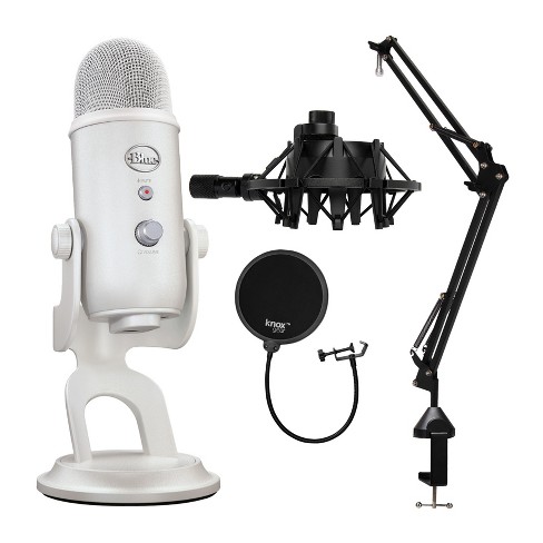 Blue Microphones Yeti X Usb Mic Bundle With Knox Pop Filter And 4-port Usb  Hub : Target