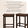 Stool Counter Height, (24in) - 2 pack - 4 of 4
