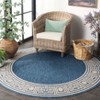 Beach House BHS276 UV & Stain Resistant Non-Shedding Power Loomed Indoor/Outdoor Rugs - Safavieh - 3 of 4
