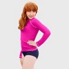 City Threads Girls UPF 50+ Quick-Dry Swim Briefs - USA-Made - 2 of 4