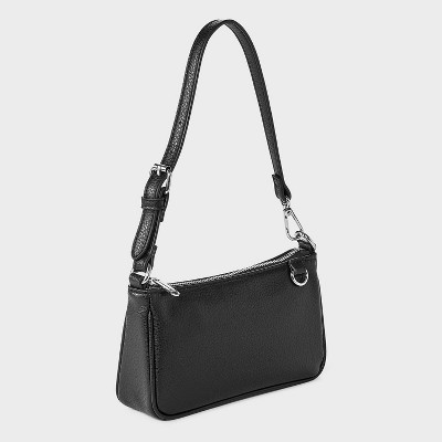 Сумки Wild Fable Convertible Buckle Strap Shoulder Bag - Wild Fable™ Black — фото 3