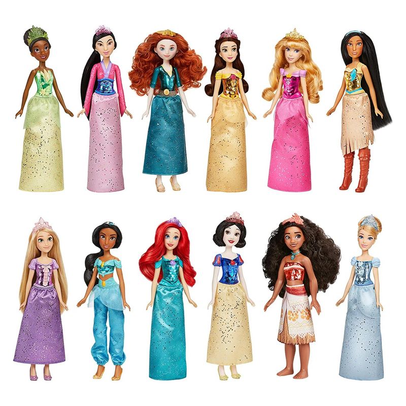 Hasbro Disney Princess Royal Collection | 12 Royal Shimmer Fashion Dolls, 1 of 5