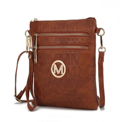 MKF Collection Andrea Milan M Signature Crossbody Bag by Mia K