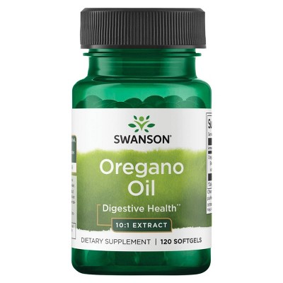 Swanson Premium Oregano Oil, Promotes Healthy Aging Functions, Helps Immune & Respiratory Function, Offers Antioxidant Defense, 150 mg (120 Softgels).