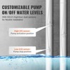 VEVOR Sump Pump Alarm, Indoor/Outdoor High Water Septic Tank Alarm With HI/LO Dual Sensors, 85dB Loud Alarm and 16.4ft Extended Sensor Cable, White - 4 of 4