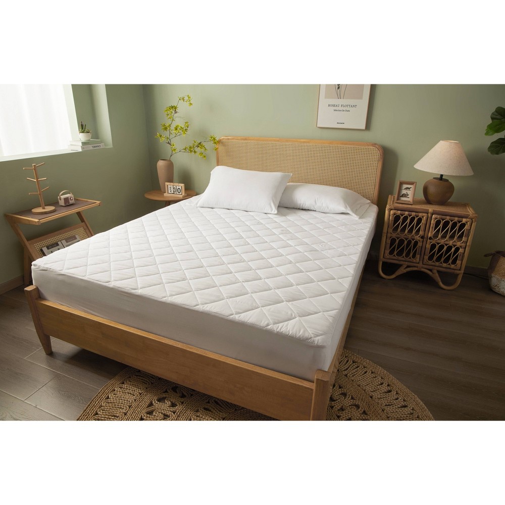 Photos - Mattress Wind & Reed Twin Carbon Captured Cooling Mattresspad White