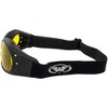 2 Pairs of Global Vision Eyewear Eliminator Safety Motorcycle Goggles with Brown Mirror, Yellow Lenses & Micro-fiber Pouch - 3 of 4