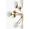 Livabliss Liora 36"L x 36"W x 32"H Modern Metallic - Brass Ceiling Lights - 2 of 2