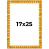 PosterPalooza | 17x25 Bamboo Picture Frame, UV Acrylic, 4 Finishes - Brown, Black, Gold, and Natural - 2 of 4