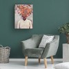 Canvas Wall Art - Frank Moth  'Bright Bloom' Wall Art for Living Room, Bedroom, or Office Décor by Trademark Fine Art - 4 of 4