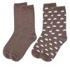 2 Pair Women's Cashmere Socks - 3 of 4