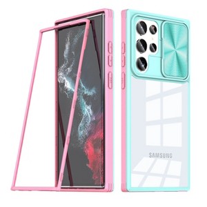 Full Protection With Mobile Phone Protective Film Slide Camera Lens Phone Case For Samsung Galaxy S22 Ultra - 1 of 4