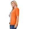 Woman Within Perfect Elbow-Length Sleeve Cardigan - 4 of 4