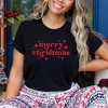 Simply Sage Market Women's Whimsical Merry Christmas Short Sleeve Graphic Tee - 2 of 4