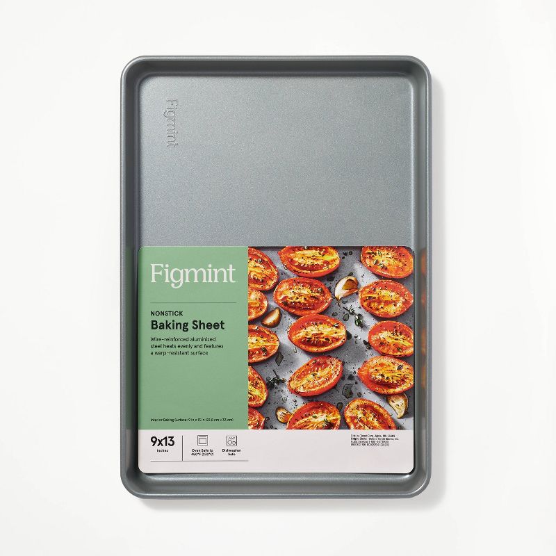 9"x13" Nonstick Aluminized Steel Small Cookie Sheet - Figmint™, 5 of 6