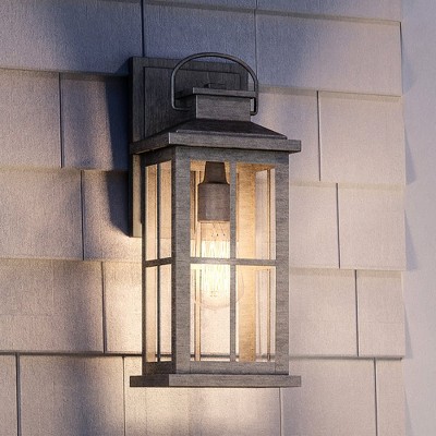 Urban Ambiance Luxury Transitional Outdoor Wall Sconce 18''H x 7''W,  Aged Pewter Finish,  Anaheim Collection, UHP1296