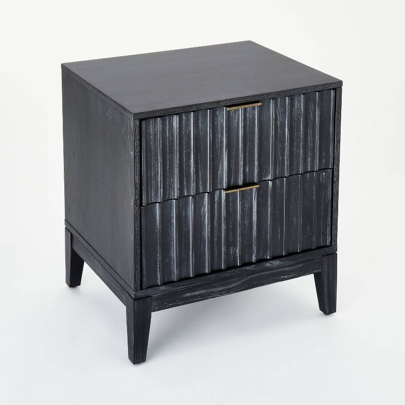 Thousand Oaks Wood Scalloped End Table with Drawers - Threshold™ designed with Studio McGee, 5 of 11