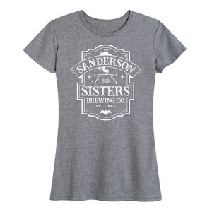 Women's - Hocus Pocus - Sanderson Sisters Brewing Company Short Sleeve Graphic T-Shirt - 1 of 4