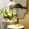 25.75" Dann Foley Lifestyle Table Lamp Gold - StyleCraft: Ambient Light, Steel & Glass - 2 of 3