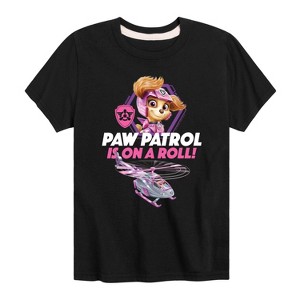 Boys' - Paw Patrol - Paw Patrol Is On Roll Short Sleeve Graphic T-Shirt - 1 of 4
