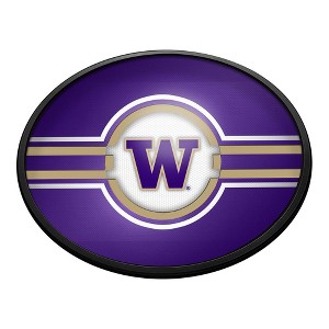 College Oval Slimline Lighted Wall Sign - 1 of 4