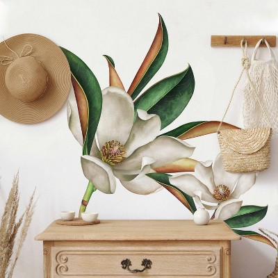 Vintage Magnolia Peel and Stick Giant Wall Decal