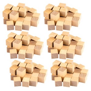 Teacher Created Resources® STEM Basics: Wooden Cubes, 25 Per Pack, 6 Packs - 1 of 3