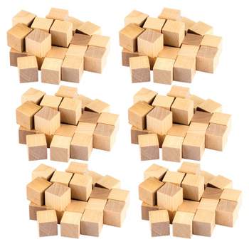 Teacher Created Resources® STEM Basics: Wooden Cubes, 25 Per Pack, 6 Packs