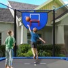 Gymax 10 x 8 FT Heavy-Duty Trampoline w/Basketball Hoop Soccer Goal Non-Slip Ladder - 4 of 4