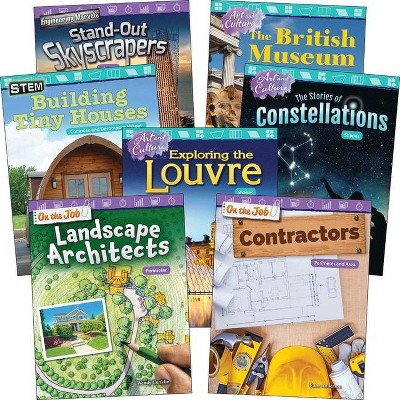 Geometry: Grades 2-3 (7-Book Set) - (Mathematics Readers) by  Teacher Created Materials (Hardcover)