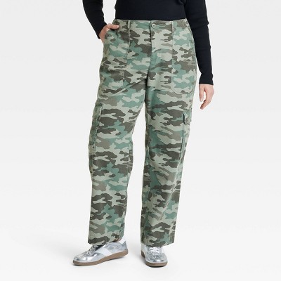 Capri Cargo Pants For Women UTILITY CARGO CROP WITH TAB HEM U2013