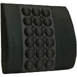 Brownmed IMAK Ergo Back Cushion and Lumbar Support - Black