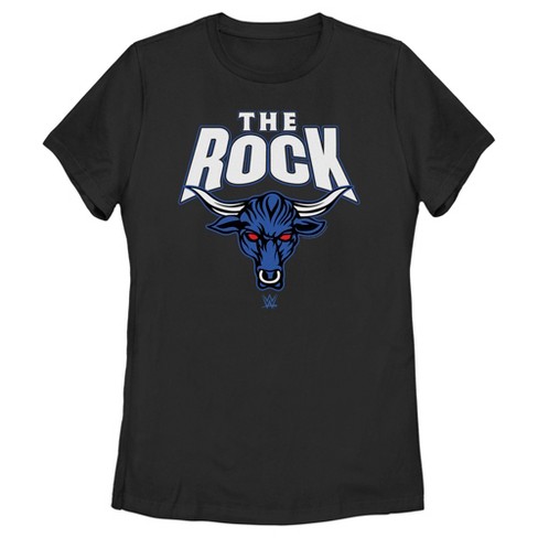 wwe rock bull logo