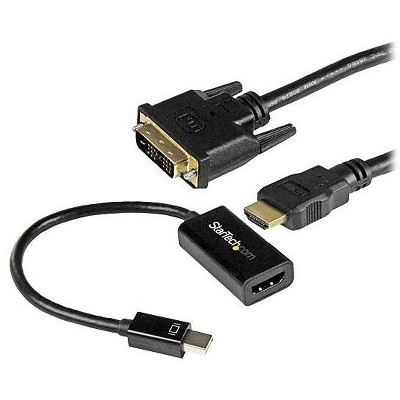 StarTech MDPHDDVIKIT Mini DisplayPort/DVI Connectivity Kit Black