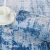 Acekool Washable Area Rug, Modern Abstract Non-Slip Stain Resistant Accent Carpet for Living Room Bedroom, Easy Care - 2 of 4