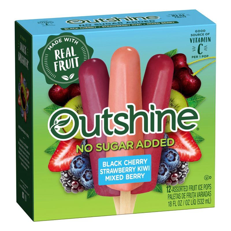 Outshine Mixed Fruit Frozen Bar - 12ct, 4 of 12